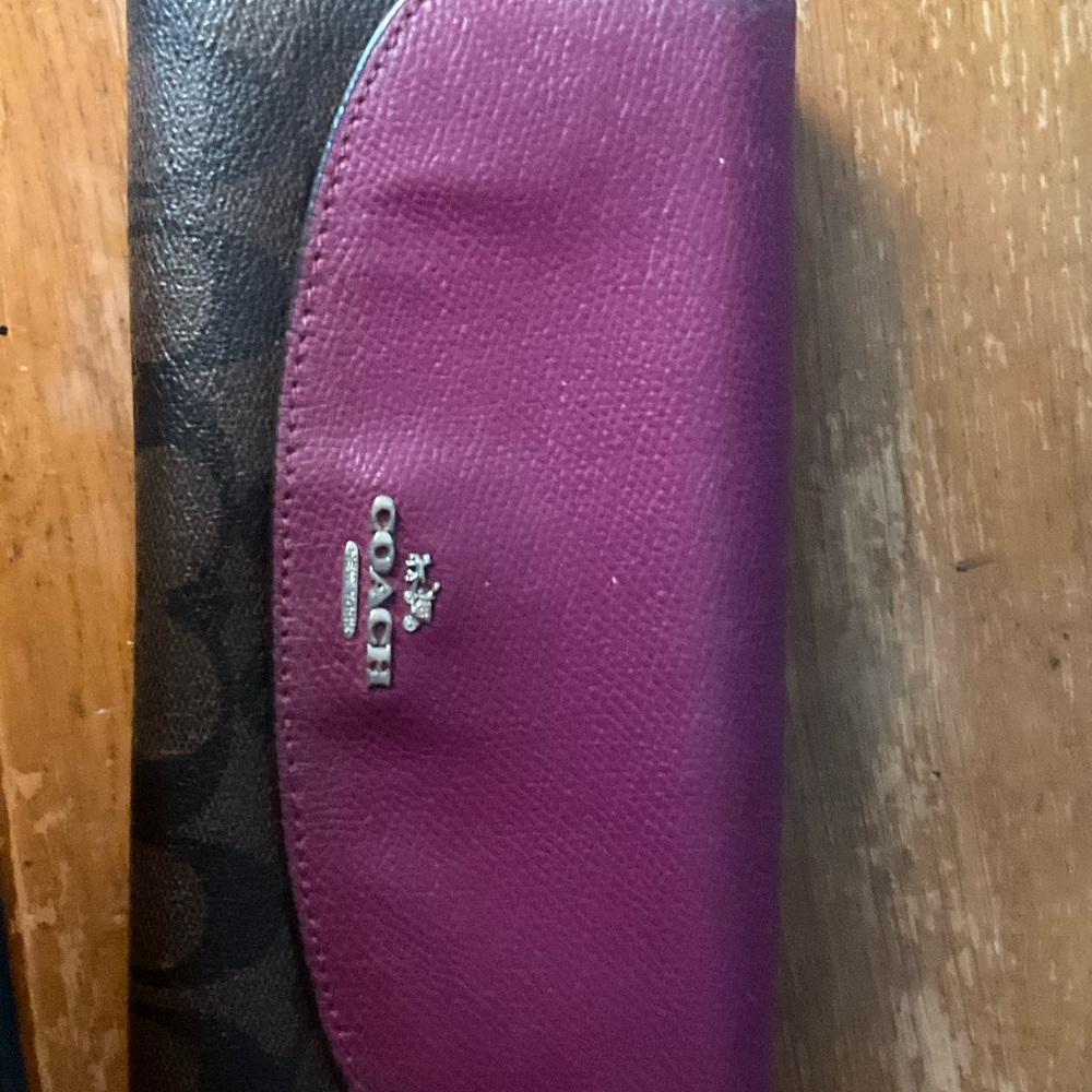 Coach Women's Bag in Purple and Brown